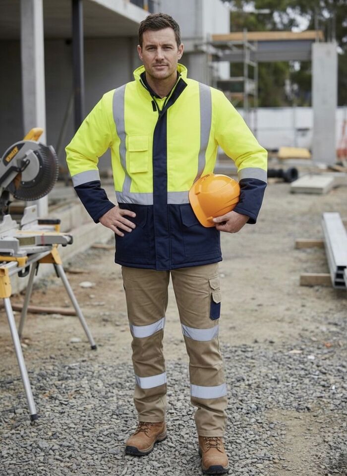 PROWESS 0912 ECO SARI LACİVERT REFLEKTÖRLÜ KABAN