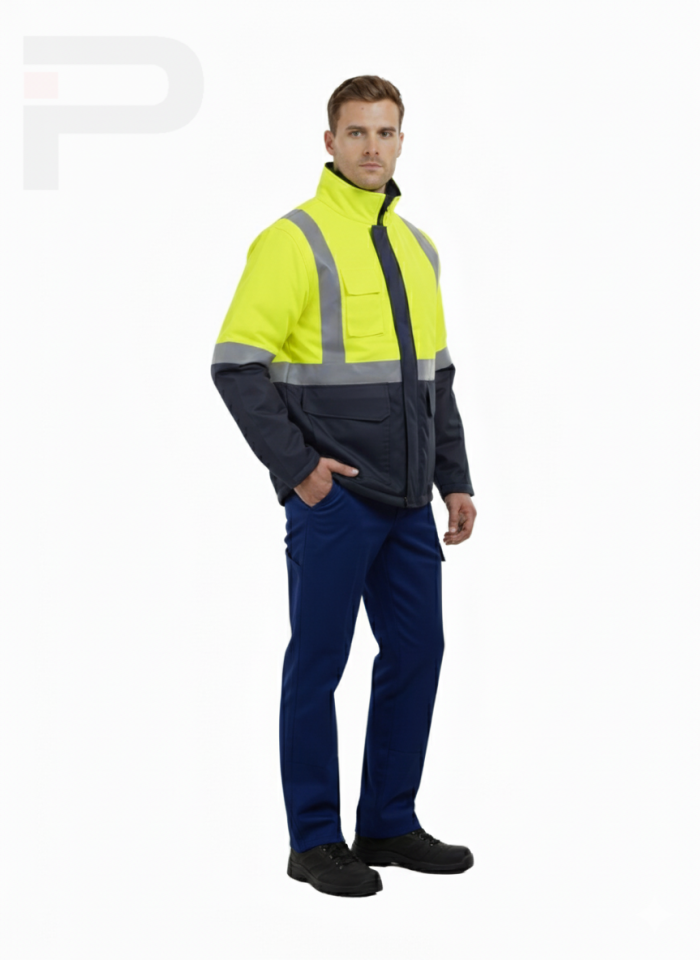 PROWESS 0912 ECO SARI LACİVERT REFLEKTÖRLÜ KABAN