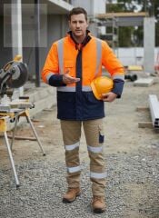 PROWESS 0913 ECO TURUNCU LACİVERT REFLEKTÖRLÜ KABAN