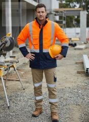 PROWESS 0913 ECO TURUNCU LACİVERT REFLEKTÖRLÜ KABAN